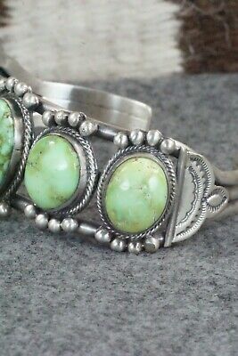 Turquoise & Sterling Silver Bracelet - Thomas Yazzie