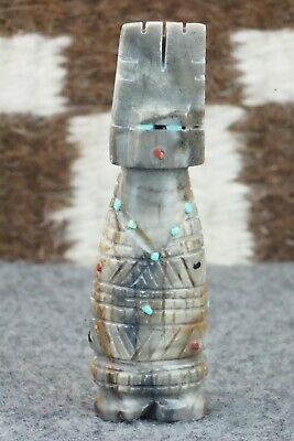 Corn Maiden Zuni Fetish Carving - Carl Etsate