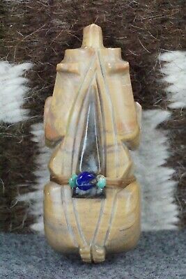 Badger Zuni Fetish Carving - Alex Tsethlikai