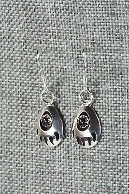 Onyx & Sterling Silver Earrings - Leta Parker