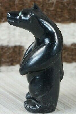 Bear Zuni Fetish Carving - Davin Singer - High Lonesome Trading