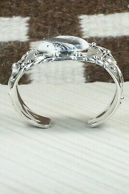 White Buffalo & Sterling Silver Bracelet - Darrell Morgan