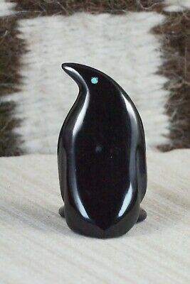 Penguin Zuni Fetish Carving - Calvert Bowannie