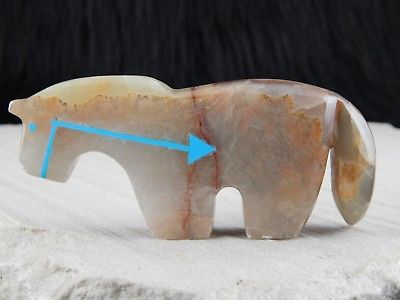 Horse Zuni Fetish Carving - Bernard Laiwakete - High Lonesome Trading