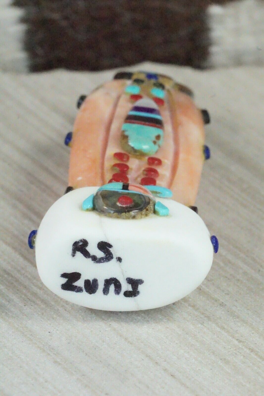 Corn Maiden Zuni Fetish Carving - Roger Shebola