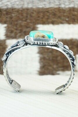 Royston Turquoise & Sterling Silver Bracelet - Michael Calladitto
