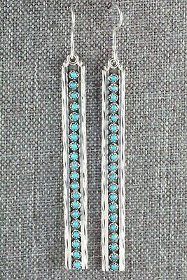 Turquoise & Sterling Silver Earrings - Stephen Haloo