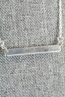 Turquoise & Sterling Silver Necklace - Rolanda Natachu