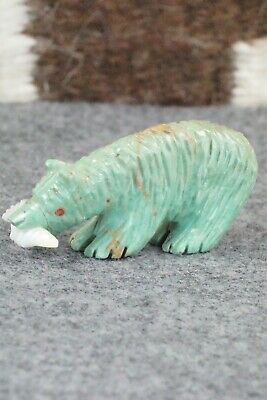 Bear Zuni Fetish Carving - Andres Quandelacy