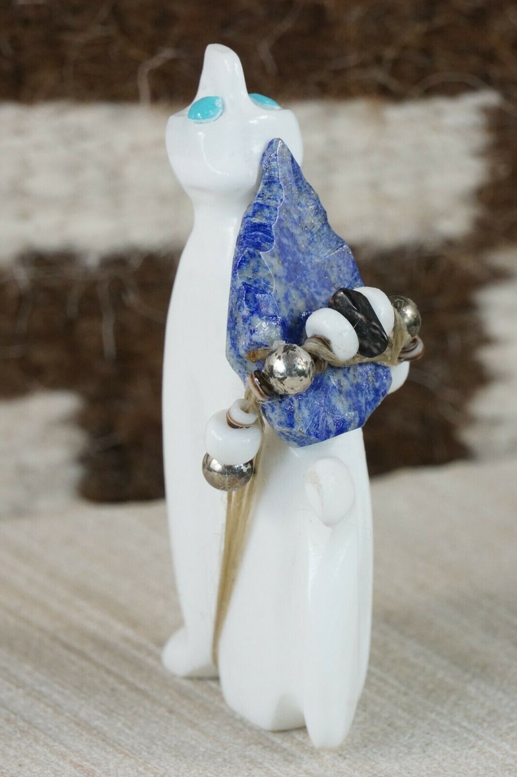 Wolf Zuni Fetish Carving - Lance Deysee - High Lonesome Trading
