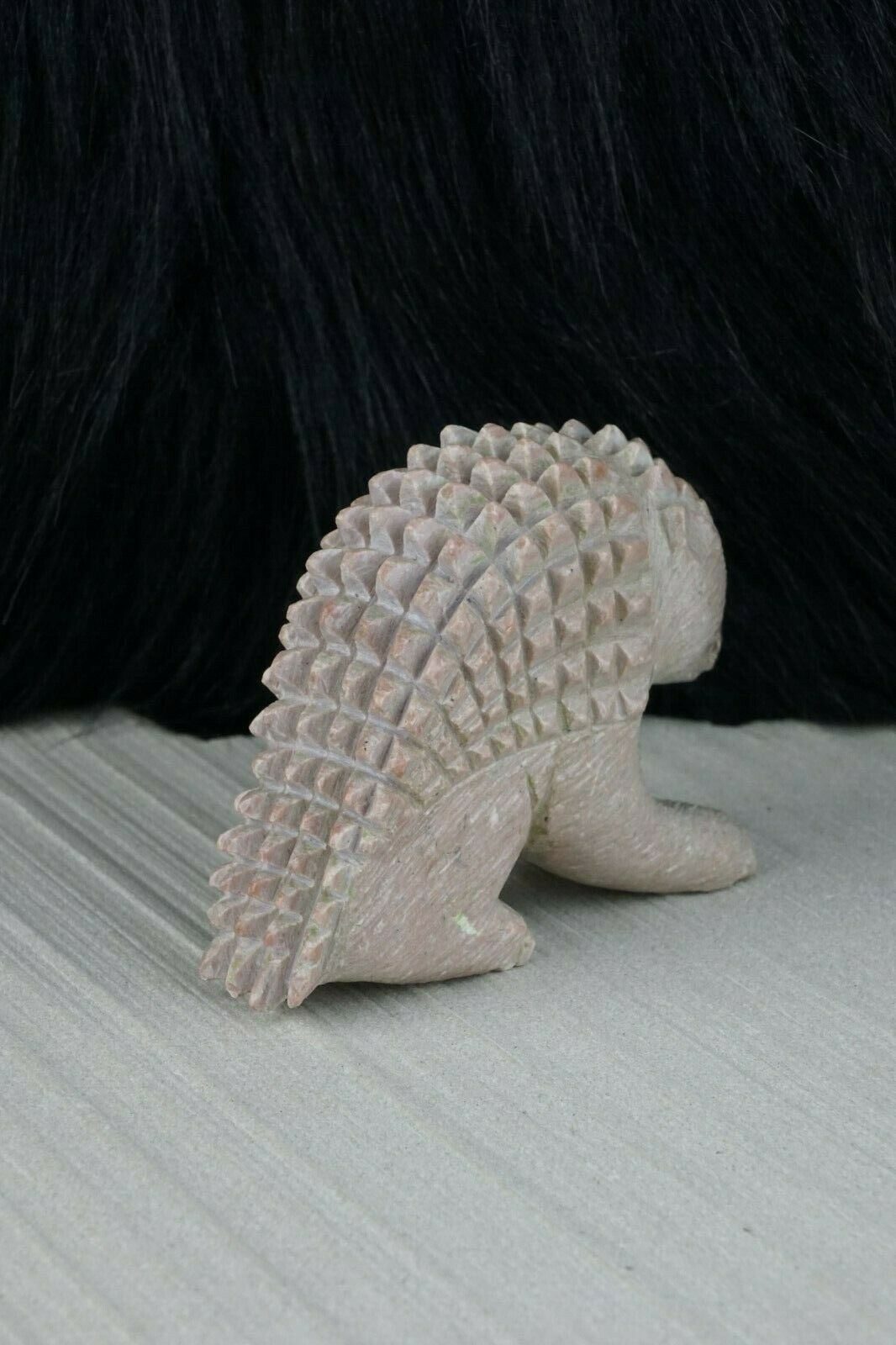 Porcupine Zuni Fetish Carving - Jonas Hastito - High Lonesome Trading