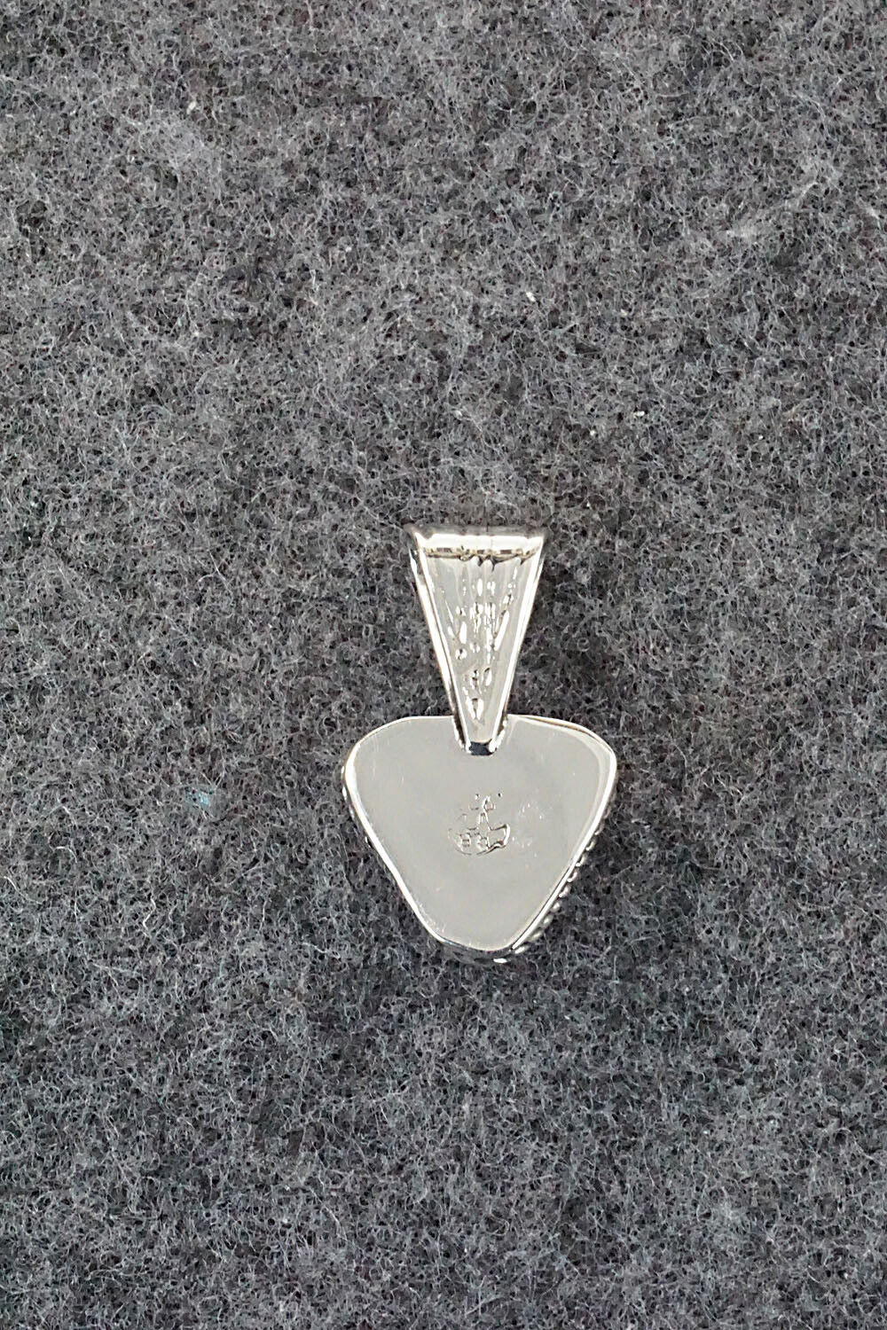 Turquoise and Sterling Silver Pendant - Sadie Jim