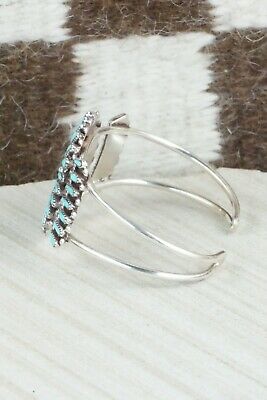 Turquoise & Sterling Silver Bracelet - Judy Wallace