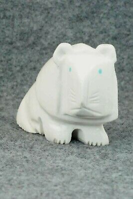 Lion Zuni Fetish Carving - Gilbert Lonjose