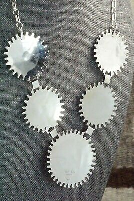 Turquoise & Sterling Silver Necklace and Earrings - Nathaniel Nez
