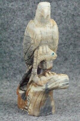 Eagle Zuni Fetish Carving - Fenton Luna