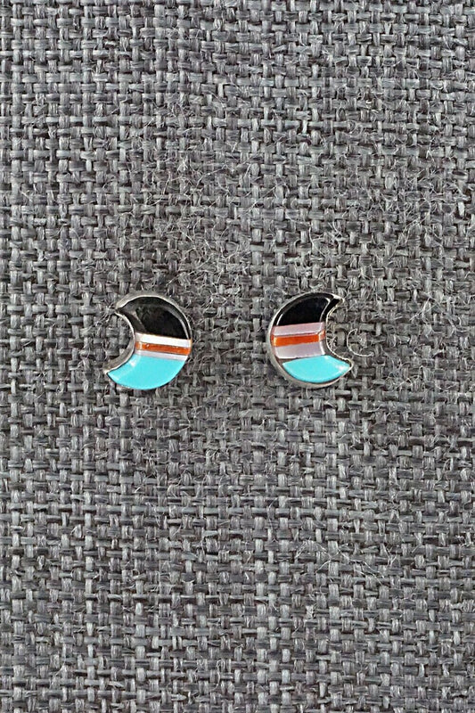 Multi Stone & Sterling Silver Earrings - Francisco Chapito