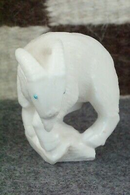 Goat Zuni Fetish Carving - Derrick Kaamasee