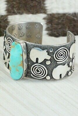 Turquoise and Sterling Silver Bracelet - Alex Sanchez