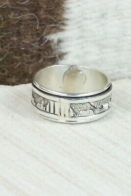 Sterling Silver Ring - Elaine Becenti - Size 10.5