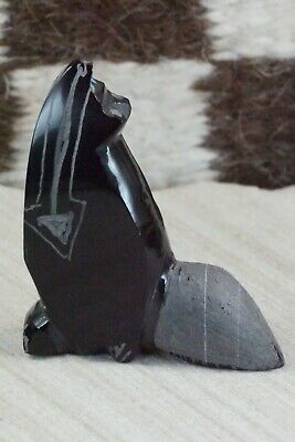 Wolf Zuni Fetish Carving - Russell Shack