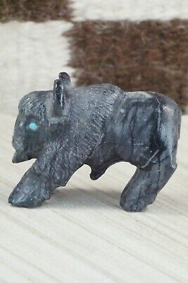 Buffalo Zuni Fetish Carving - Derrick Kaamasee