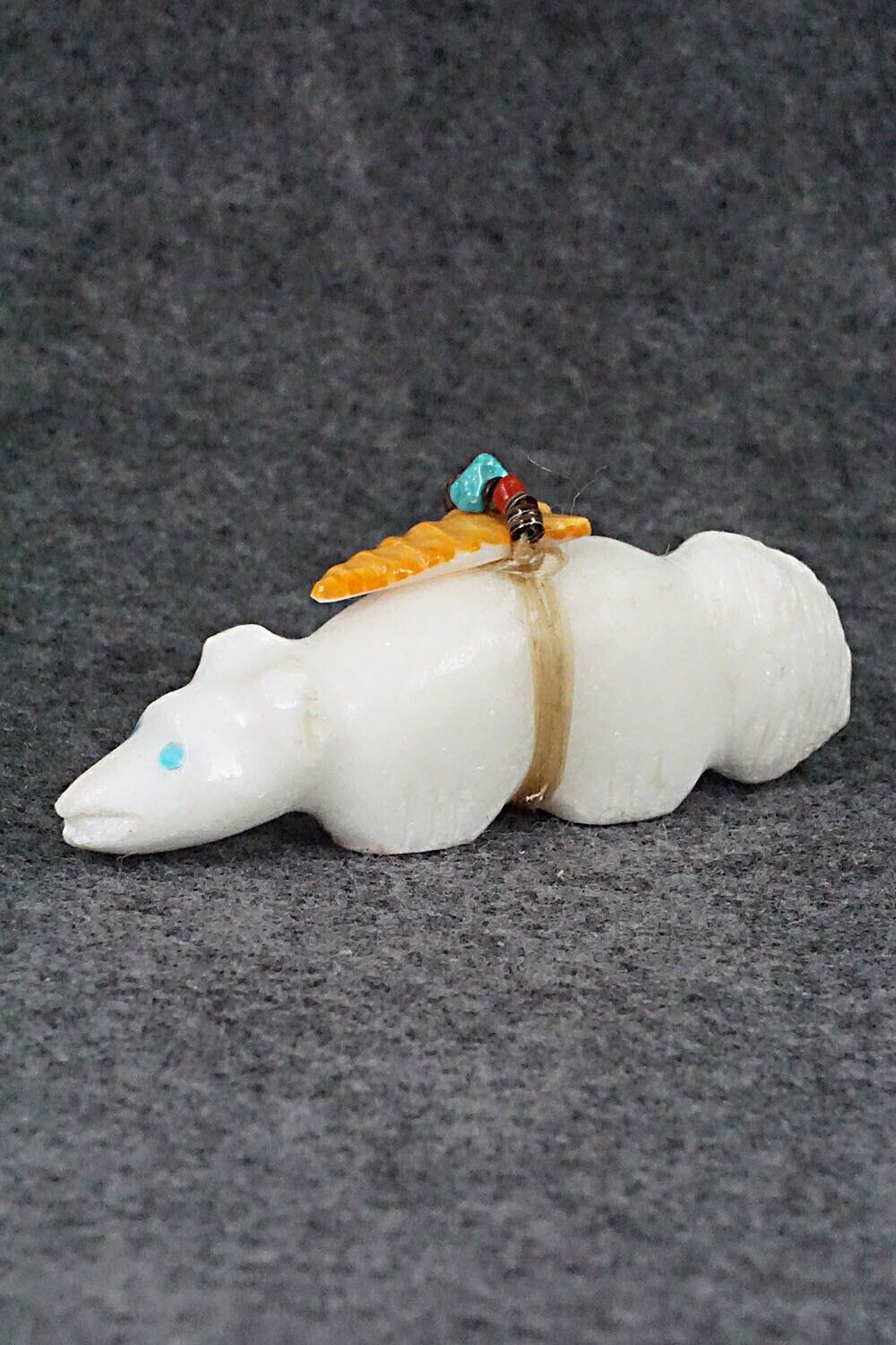 Wolf Zuni Fetish Carving - Peter Gasper