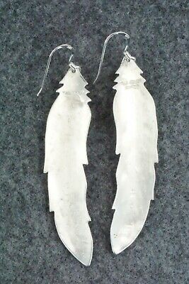 Turquoise & Sterling Silver Earrings - Richard Singer