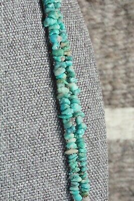 Turquoise & Sterling Silver Necklace - Navajo
