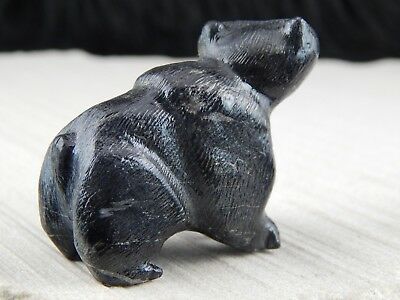 Bear Zuni Fetish  Carving - Dane Malani - High Lonesome Trading