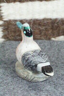 Duck Zuni Fetish Carving - Darrin Boone - High Lonesome Trading
