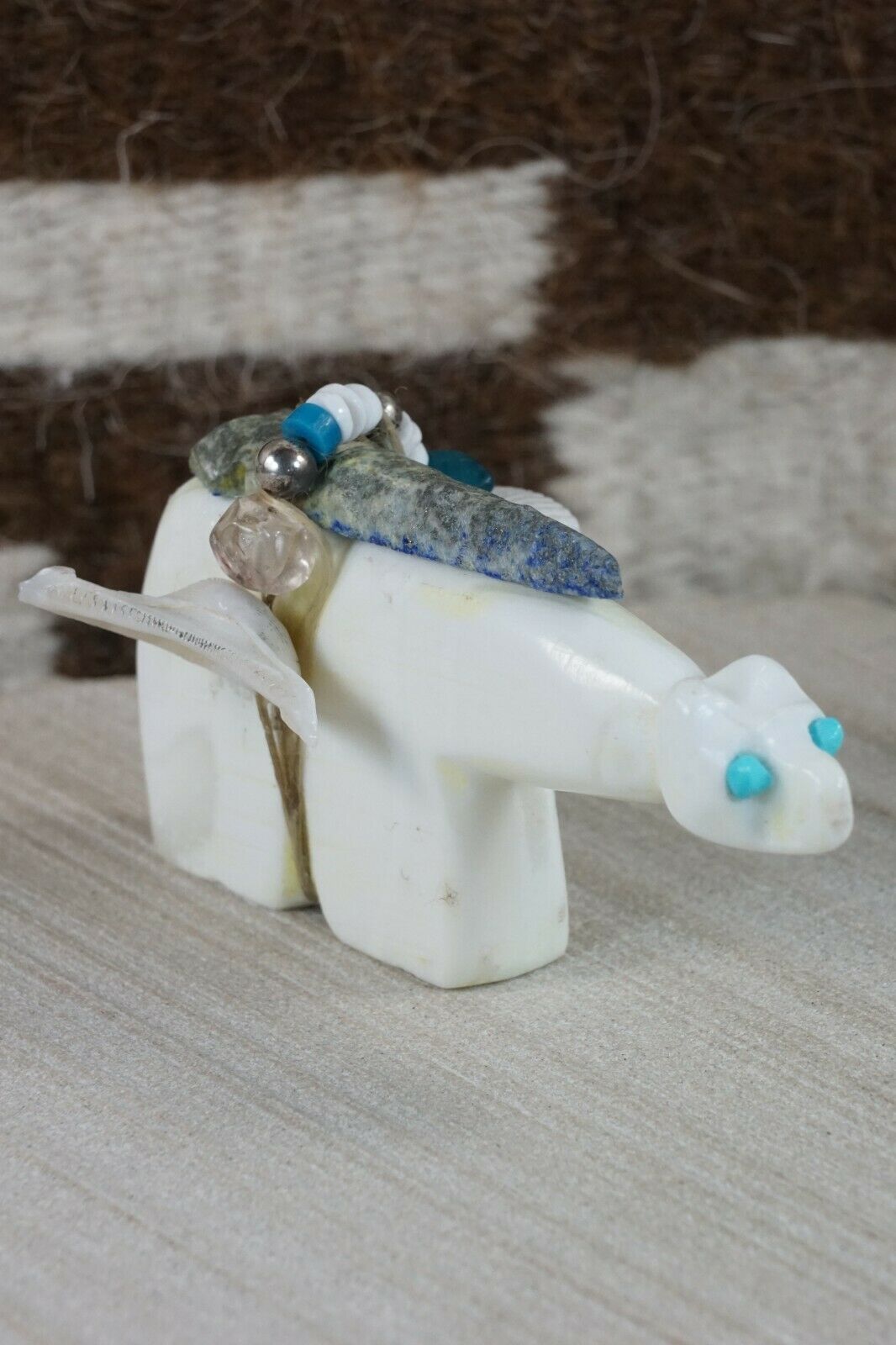 Bear Zuni Fetish Carving - Lance Deysee - High Lonesome Trading