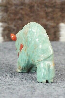 Buffalo Zuni Fetish Carving - Andres Quandelacy
