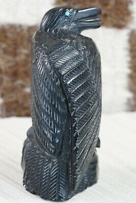 Crow Zuni Fetish Carving - Derrick Kaamasee
