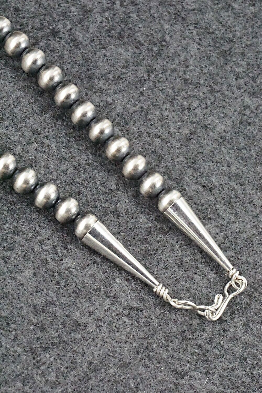Turquoise & Sterling Silver Necklace - Tom Lewis