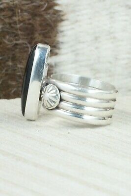 Onyx & Sterling Silver Ring - Ben Begay - Size 8.25