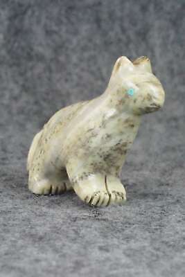 Wolf Zuni Fetish Carving - Brian Yunie