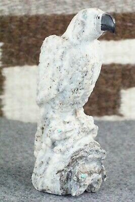 Eagle Zuni Fetish Carving - Jon Quam - High Lonesome Trading