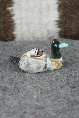 Duck Zuni Fetish Carving - Darrin Boone