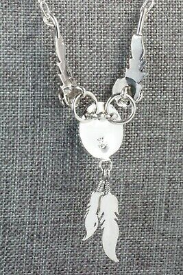 Turquoise & Sterling Silver Necklace - Lee Shorty