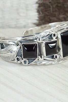 Onyx & Sterling Silver Bracelet - Davey Morgan