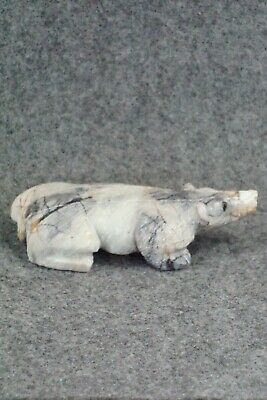 Badger Zuni Fetish Carving - Derrick Kaamasee