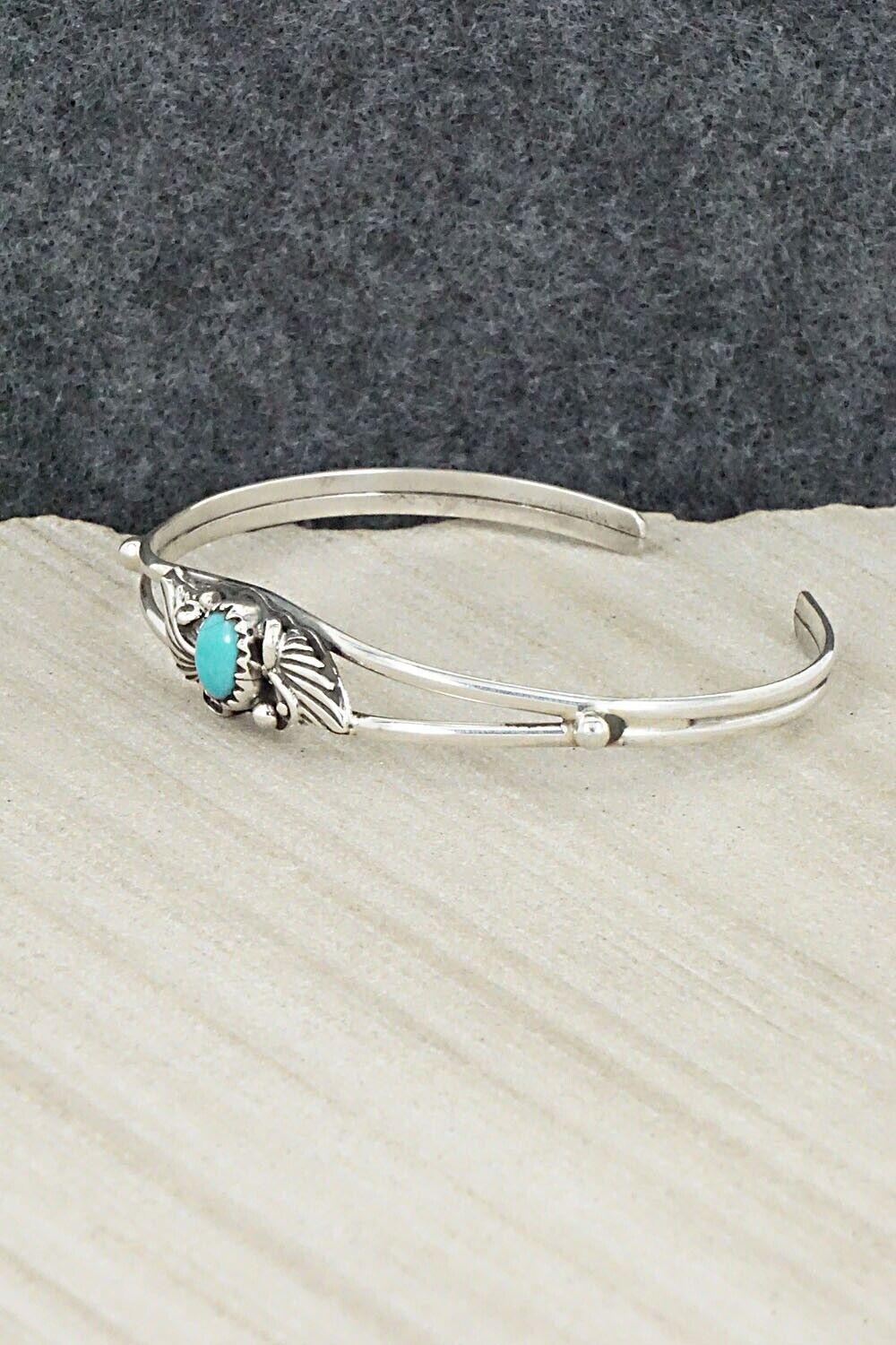 Turquoise & Sterling Silver Bracelet - Judy Largo