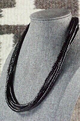Agate & Sterling Silver Necklace - Navajo
