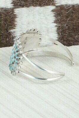 Turquoise & Sterling Silver Bracelet - Merlinda Chavez
