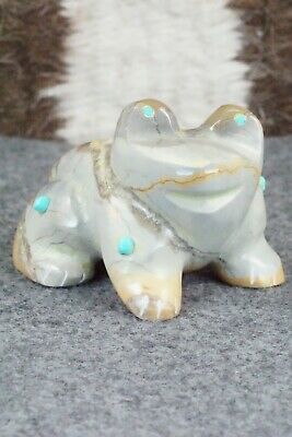 Frog Zuni Fetish Carving - Enrike Leekya