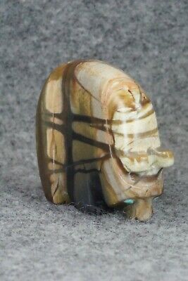 Bear Zuni Fetish Carving - Reynold Lunasee