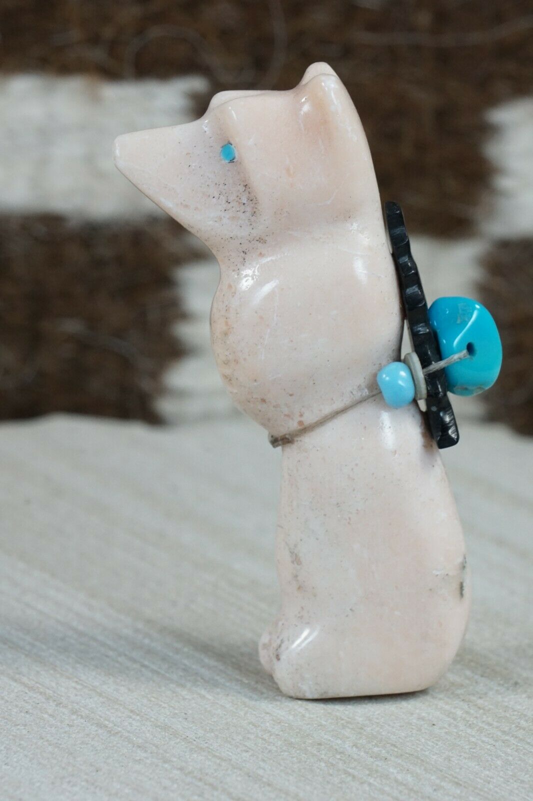 Bear Zuni Fetish Carving - Lance Deysee - High Lonesome Trading