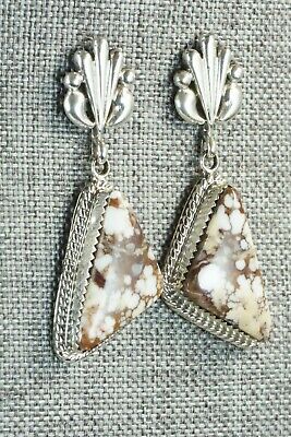 Wild Horse & Sterling Silver Earrings - Jonathan Bahe