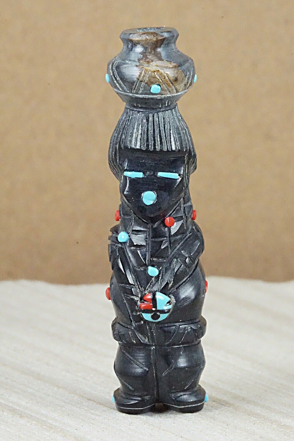 Ola Maiden Zuni Fetish Carving - Danette Laate